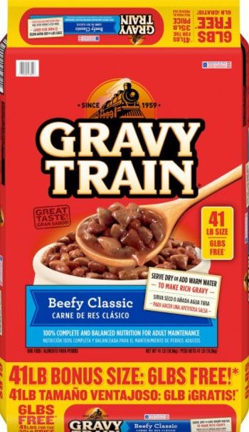 worst dog food brands gravy train