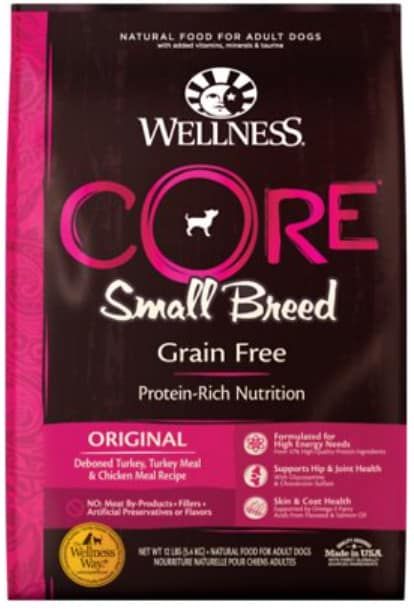 wellnes core grain free dog food